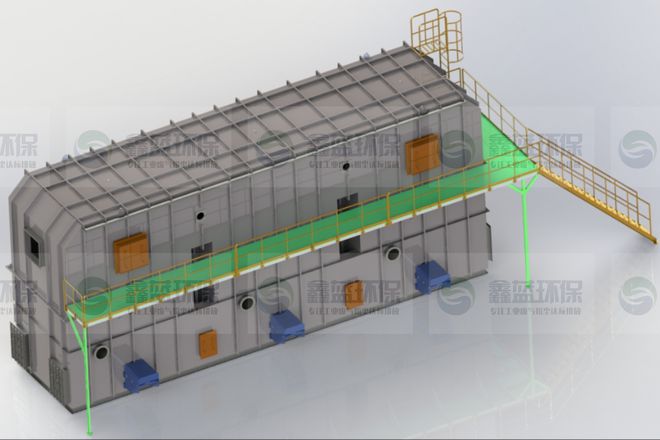 澳门·新葡萄新京6663鑫蓝环保RTO焚烧炉是怎样净化有机废气的(图1)